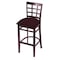 Holland Bar Stool Co 30" Bar Stool, Dark Cherry Finish, Canter Bordeaux Seat 313030DC005 - alternate 1